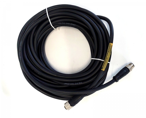 HILLTIP M12 8-pin cable (vehicle and spreader side) for IceStriker hopper spreaders